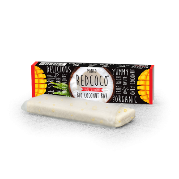 Kokosová tyčinka Redcoco mango BIO 40g