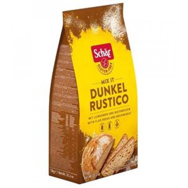 Zmes na tmavý chlieb Mix It Dunkel/Rustico 1kg Schär