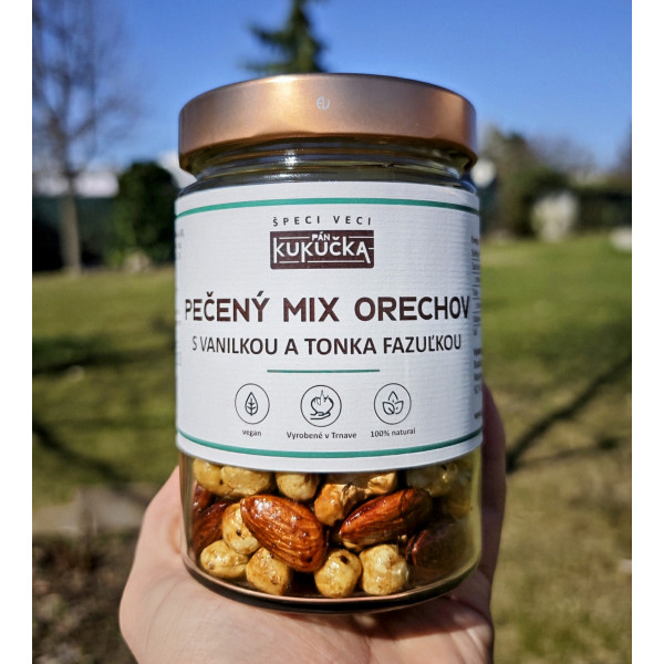 Mix orechov s vanilkou a tonka fazuľkou 260g