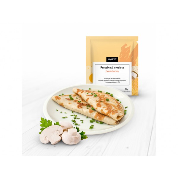 MyKETO proteínová omeleta šampiňónová 40g