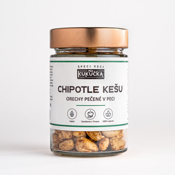 Chipotle kešu orechy Pán Kukučka 160g