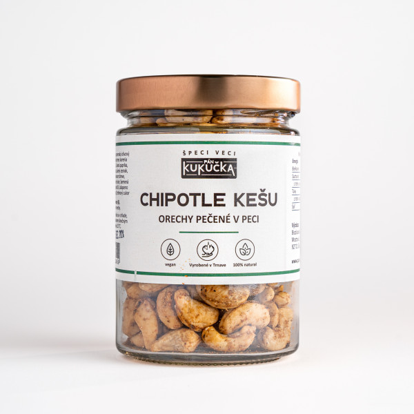 Chipotle kešu orechy Pán Kukučka 250g